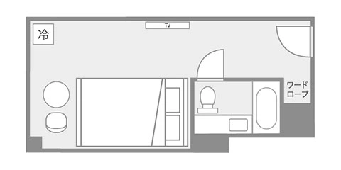 房間布局圖|奈良橿原美爵酒店【官方】