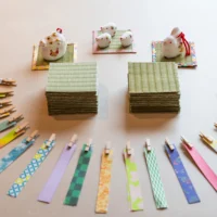 고도 나라에서 만드는 오리지널 다다미 코스터